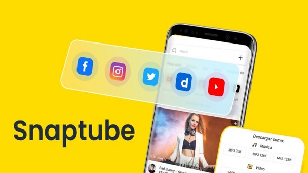 puedo descargar contenido mientras uso otras snaptube