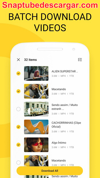 snaptube android